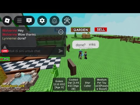 🔴TRADE/SELL/BUY • GROW A GARDEN