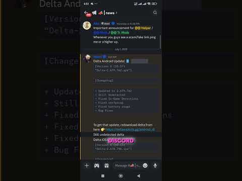 new Roblox delta update just has dropped! #roblox #exploits #shorts #delta #update
