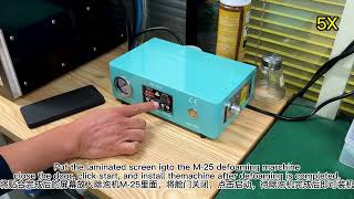 Kailiwei lcd Flat Edge LCD Screen Repair For Mobile Android Iphone Phone Replacement And Laminating