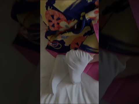 【熟女】着物でゴロゴロ（ノーブラ） #着物 #振袖 #和服