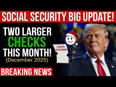 Social Security: TWO CHECKS IN DECEMBER + $2k Stimulus Checks, Snap Benefits, EBT Lawsuit & More!