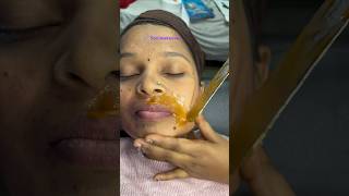 Upper lips wax #upperlipswax #shorts