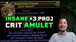 Crafting one of the best Amulets for bow builds ft. XtheFarmerX - PoE2 #62
