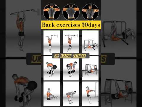 Back#exercise#30days#hardchallenge#gymworkout#exercisemotivation#fitnesstips#Back#exercise 😱😱😱