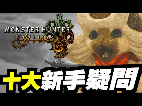 【玩前必看】十大新手難題！【發光外觀】最佳設定，必學基本操作！｜魔物獵人 荒野｜Monster Hunter Wilds