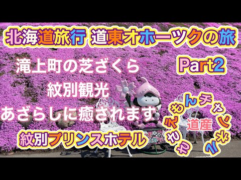 ［北海道旅行］道東オホーツクの旅Part２　芝ざくら＆あざらしに癒されます