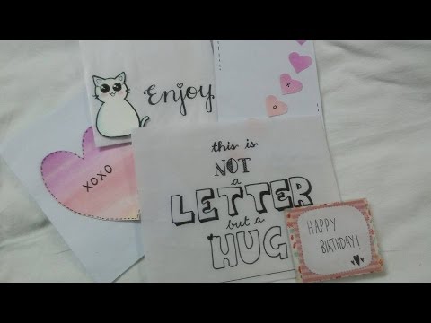DIY decorative envelopes