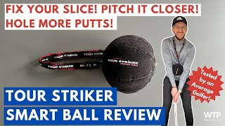 TOUR STRIKER SMART BALL GOLF TRAINING AID 2023 REVIEW! Short Game, Long Game and Putting Tested!
