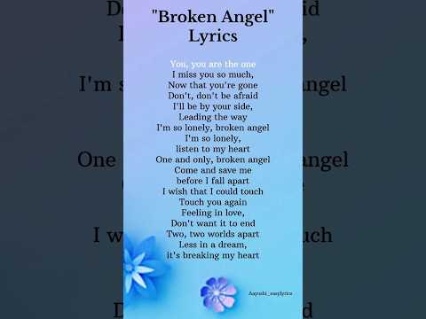 "Broken Angel"- Arash ( ft. Helena) #shorts #lyrics #music #song