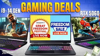 Best Gaming & Productivity Laptop Deals💥Flipkart Freedom Sale & Amazon Great Freedom Festival Sale