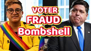 🚨"Pre-Filled Voter Forms to ILLEGALS" - Pritzker UNDER FIRE for DHS Purposely HELPING Migrants Vote