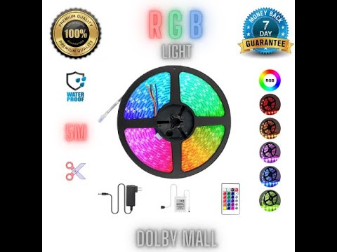Rgb lights Waterproof Remote Control Color Changing Led Strip Light Complete Kit RGB-3528