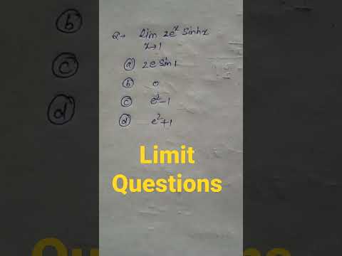 Limit chapter questions_try it#shorts