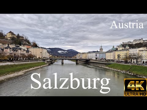 Exploring Salzburg, Austria I 4K I Part 2