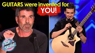 18-Year-Old Polish Guitarist Marcin STUNS Simon Cowell on America's Got Talent!