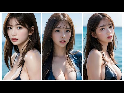 [Ai] ART　巨乳美女の胸の谷間　#AIアート #巨乳美女 #胸の谷間 #芸術的映像 #AIArt #BustyBeauty #Cleavage