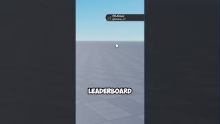 How to make custom leaderboard in roblox studio tutorial #robloxstudio #robloxstudiotutorial