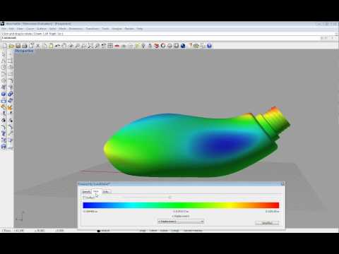 Scan&Solve™ for Rhino:  simple stress test