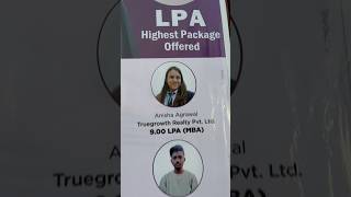 Mangalmay Institute 2024 placement board #mgmcollege #collegeadmission #2025 #bestbschool #pgdm