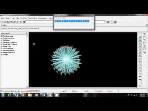 Spider Web Point Load Analysis - Advanced Solid Mechanics