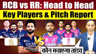 RR vs RCB: कौन मारेगा बाजी? Head To Head, Key Players Prediction & Pitch Report IPL 2025