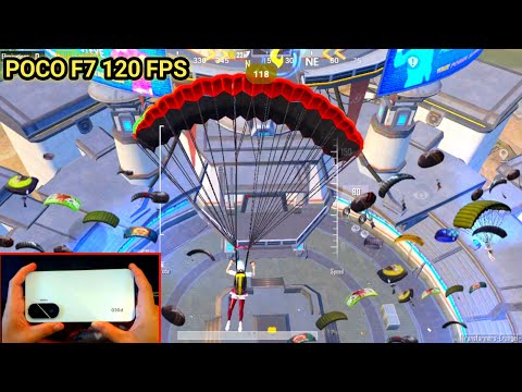 POCO F7 BGMI GAMEPLAY WITH FPS METER (HANDCAM) BGMI TEST PUBG TEST 120 FPS