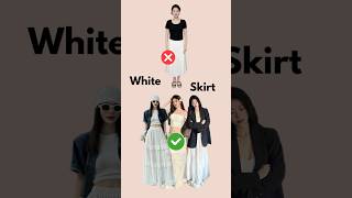 5 Better Ways to Wear a White Skirt #stylingtips #ulzzangfashion #ulzzang  #koreanstyle