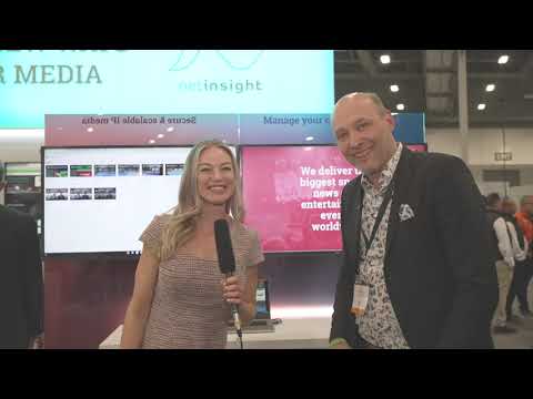 InBroadcast NAB 2022 interview with Per Lindgren, CTO of Net Insight