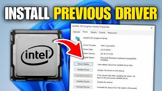 How To Rollback Intel Graphics Drivers (Step By Step)
