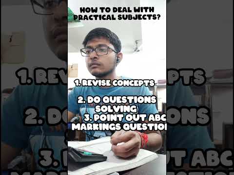 how to deal with practical subjects?? #ca #caexams #motivation #selfstudy