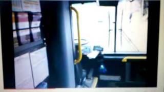 PVTA bus driver coffee break