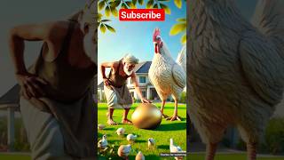 "The Story of the Hen That Laid the Golden Egg: How a Pigeon Changed Her Fate!"