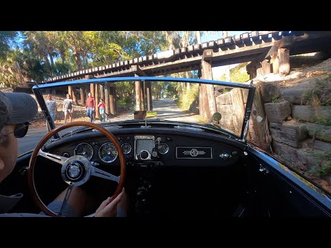 British Classic Car Drive with the 1957 MGA Roadster - 4K