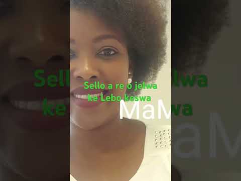 Sello Maake Says o Jelwa ke Lebo keswa.