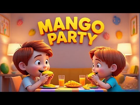 Mango Party 🍋 | Khatay Meethay Amm | Urdu Hindi Poem For Kid | @DooDahDoo  Nursery Rhymes