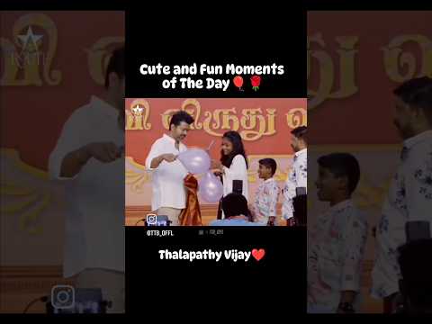 vijay school award function  cute moment 😍 #vijay #tvk #thalapathyvijay