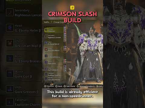 This LONGSWORD Crimson Build is OP for a Non-Speedrunner | Monster Hunter Wilds