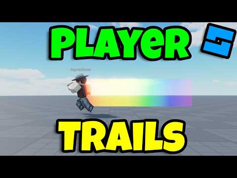 How to Create TRAILS in Roblox Studio