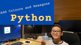 How to draw a hexagon in Python. Python code for kids - Episode2