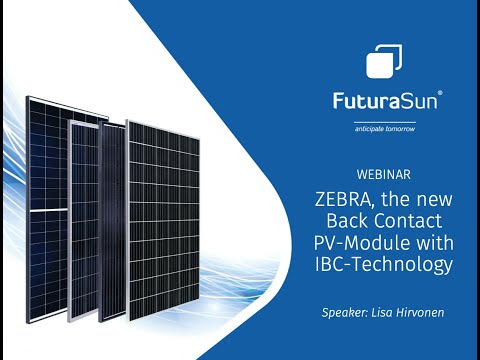 FuturaSun's Summer PV Show - Webinar ZEBRA | EN