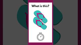 Can You Guess the Home Footwear? 🥿👀 #Shorts #thevocablab #vocabularygame #learnenglish #english