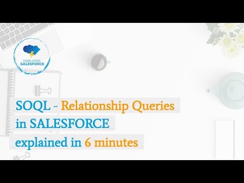 SOQL - Relationship queries in Salesforce | Child to Parent | Parent to Child explained in 6 minutes