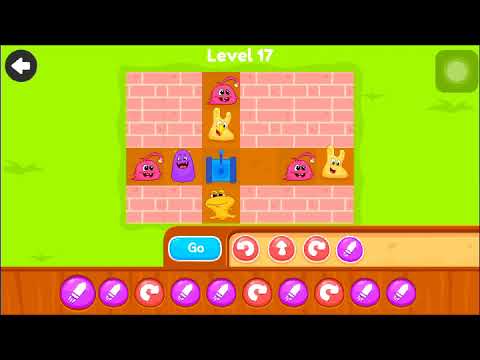 Tiny tank | Sequences | level 1 to 30 by Kidlo Coding