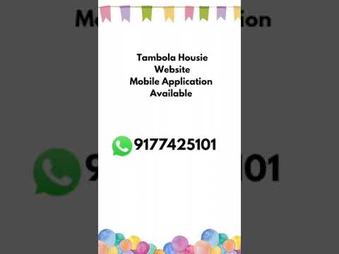 Start Your Own Tambola Housie Game Website