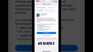 Ios 18 beta 2 | iphone 11