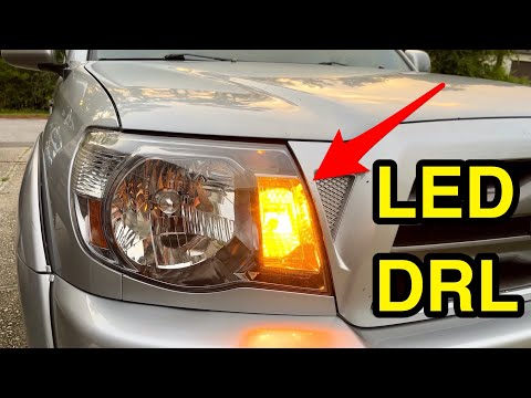 Tacoma LED DRL lights upgrade (no hyper-flashing)