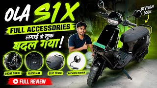 OLA S1X Full Accessories Modified 😍 | Stylish Look Upgrade 🔥