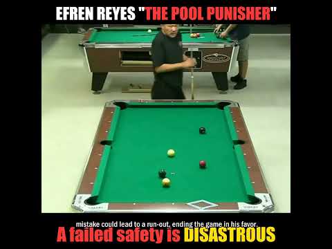 A failed safety is DISASTROUS against Efren Reyes!