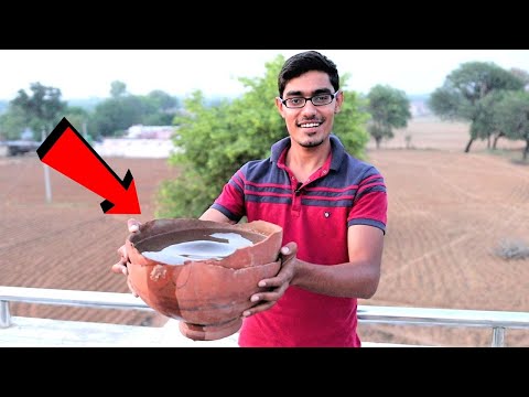 MAKING WATER POT FOR BIRDS | How to make a bird feeder for birds in summers