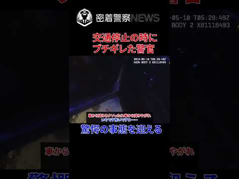 警官が交通停止の際に機嫌が悪いとどうなる？まさかの事態に発展する！【ボディカメラ】【アメリカ警察密着】 #密着取材 #密着警察 #警察24 #密着取材 #密着警察 #警察24